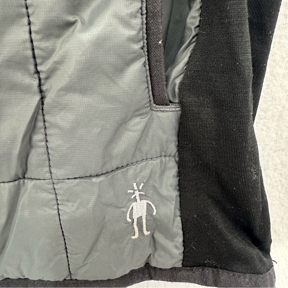 Smartwool Men's Medium Corbet 120 Vest Merino Wool Gray Black PhD - Picture 4 of 8